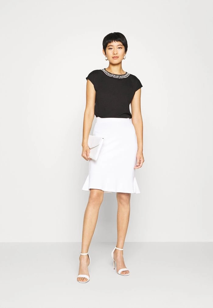 Jupe ANNA FIELD Anna Field Pencil Skirt Blanche Femme | NVA-5780414